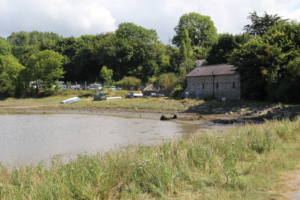 Looking towards the landing beach at the Pinog